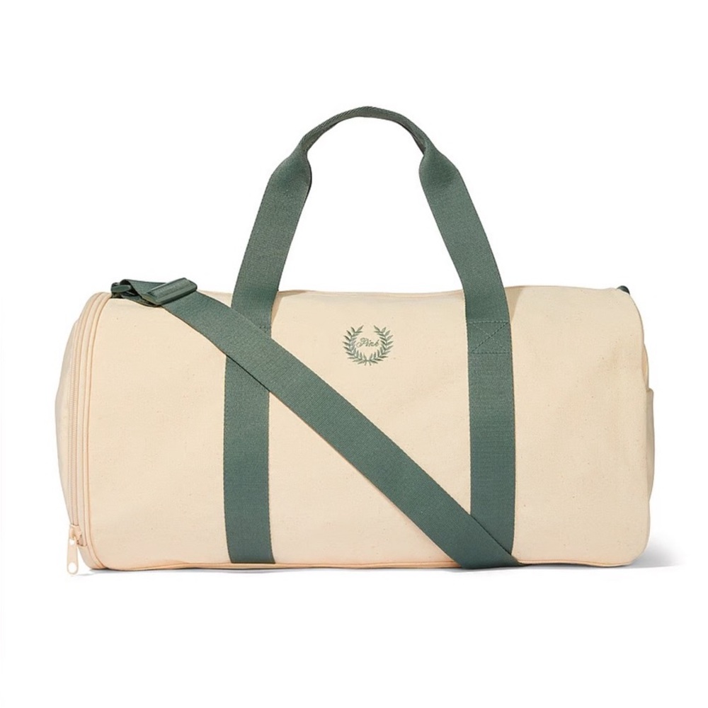 PINK VICTORIA'S SECRET Canvas Duffle